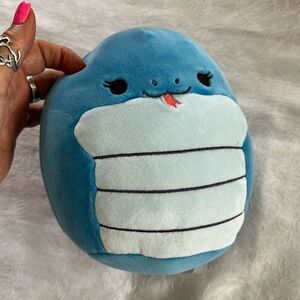 Squishmallow Vermicelli the Snake Cottagecore Squad 8” Blue